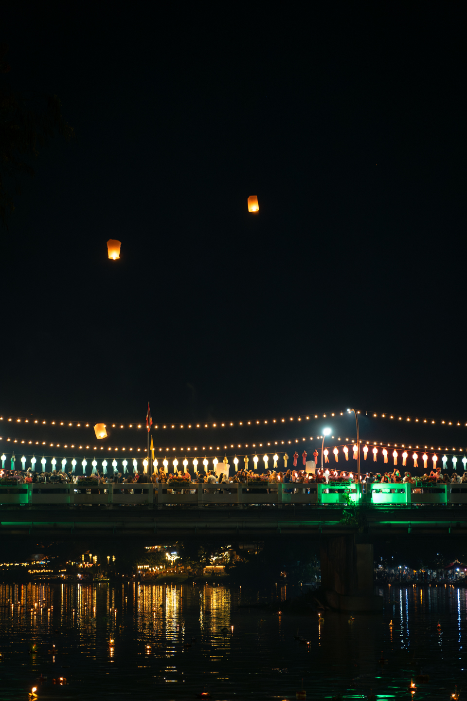 Chang Mai durant le loi krathong