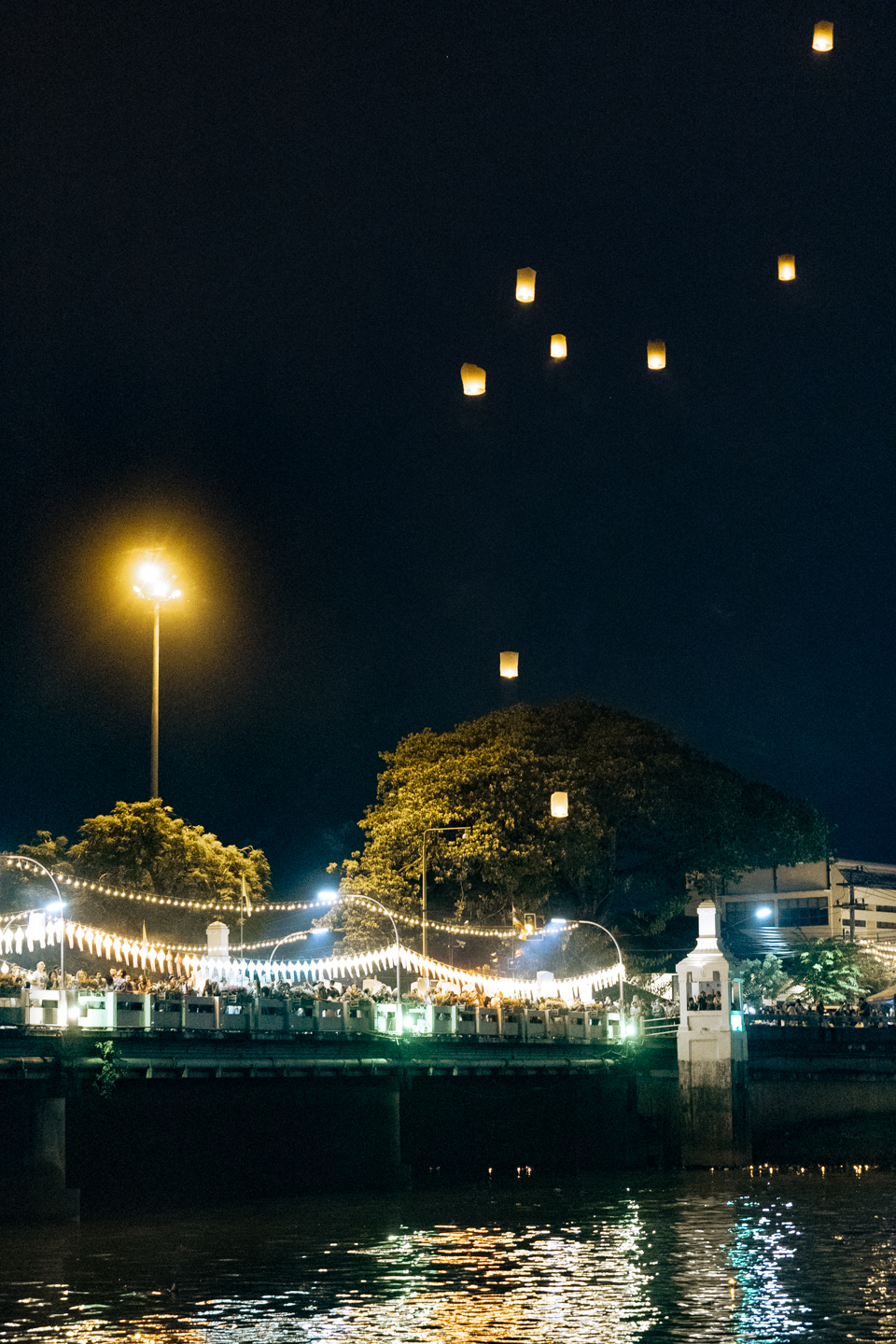 Chang Mai durant le loi krathong