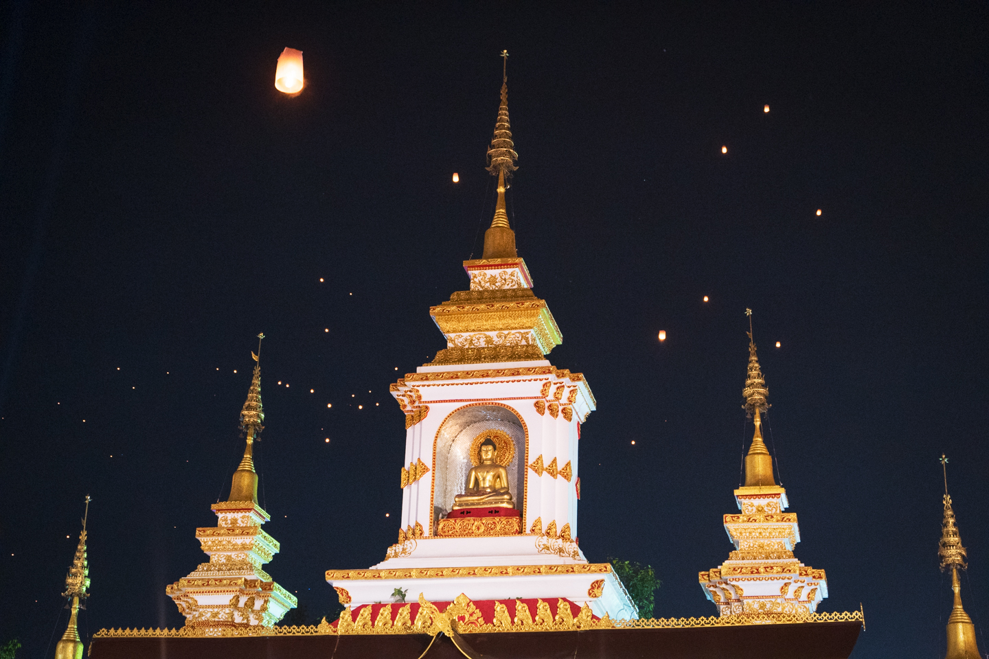 Chang Mai durant le loi krathong